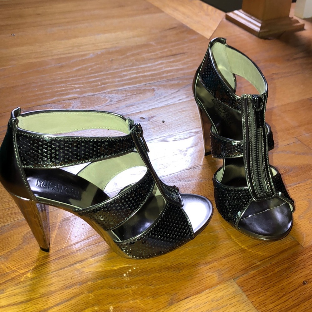 Michael Kors sequin heels